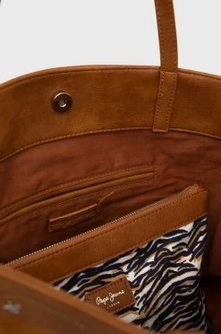 Τσάντες Shopper και Tote Τσάντα Pepe Jeans Bruna Bag καφέ -Pepe Jeans Sales Store unnamed file 6936