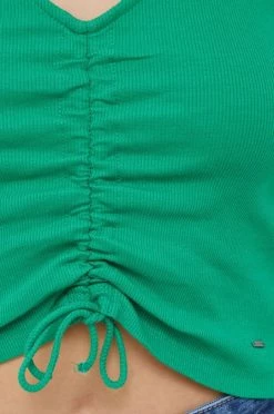 Αμάνικος Top Pepe Jeans πράσινο -Pepe Jeans Sales Store unnamed file 700