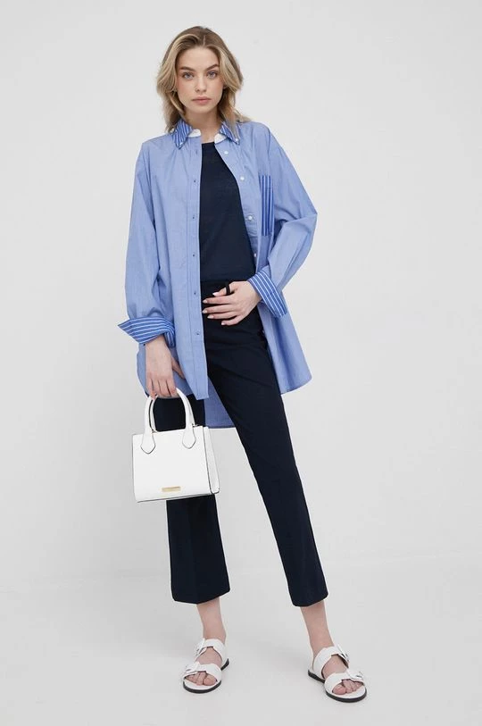 Αμάνικος Λευκό τοπ Pepe Jeans Daysies ναυτικό μπλε 4 Αμάνικος Λευκό τοπ Pepe Jeans Daysies ναυτικό μπλε - Image 2