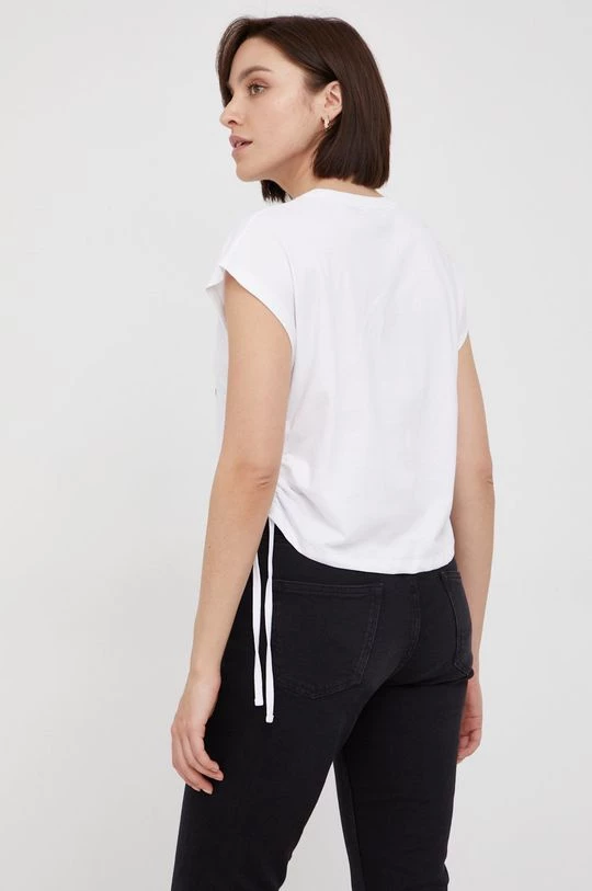 Αμάνικος Βαμβακερό τοπ Pepe Jeans άσπρο 5 Αμάνικος Βαμβακερό τοπ Pepe Jeans άσπρο - Image 3