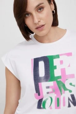 Αμάνικος Βαμβακερό τοπ Pepe Jeans άσπρο 12 Αμάνικος Βαμβακερό τοπ Pepe Jeans άσπρο -Pepe Jeans Sales Store unnamed file 777