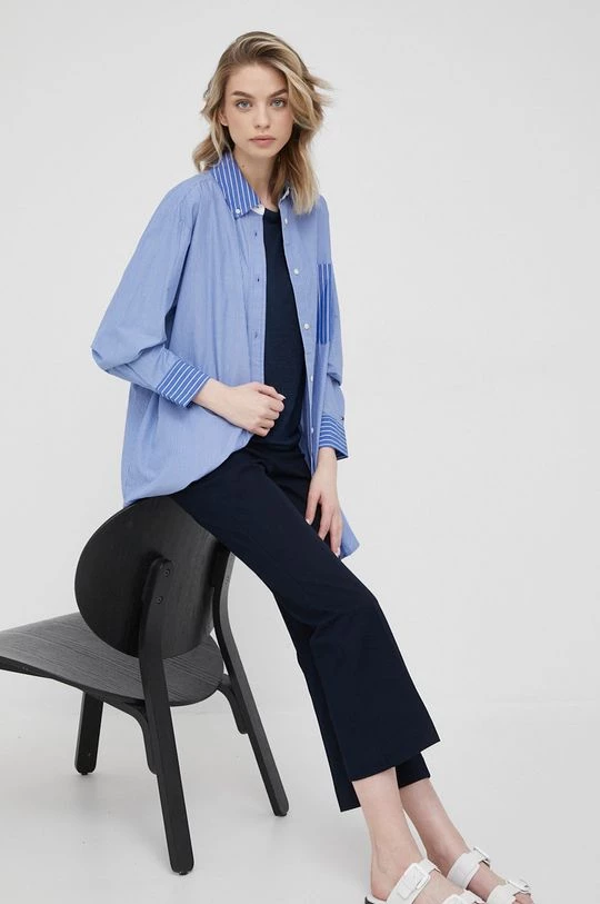 Αμάνικος Λευκό τοπ Pepe Jeans Daysies ναυτικό μπλε 6 Αμάνικος Λευκό τοπ Pepe Jeans Daysies ναυτικό μπλε - Image 4