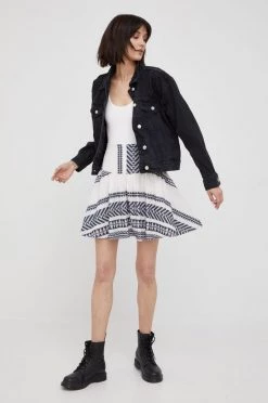 Φούστες Βαμβακερή φούστα Pepe Jeans Miren άσπρο