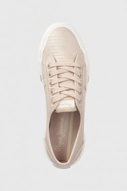 Χαμηλά Πάνινα παπούτσια Pepe Jeans Brady W Snake ροζ -Pepe Jeans Sales Store unnamed file 835