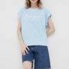 Κοντομάνικο Βαμβακερό μπλουζάκι Pepe Jeans Gala ανοιχτό μπλε 2 Κοντομάνικο Βαμβακερό μπλουζάκι Pepe Jeans Gala ανοιχτό μπλε -Pepe Jeans Sales Store unnamed file 864