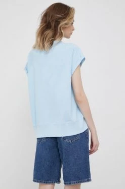 Κοντομάνικο Βαμβακερό μπλουζάκι Pepe Jeans Gala ανοιχτό μπλε -Pepe Jeans Sales Store unnamed file 866