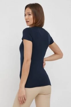 Κοντομάνικο Βαμβακερό μπλουζάκι Pepe Jeans Baia ναυτικό μπλε -Pepe Jeans Sales Store unnamed file 926