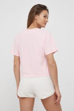 Κοντομάνικο Βαμβακερό μπλουζάκι Pepe Jeans Nina μοβ -Pepe Jeans Sales Store unnamed file 931