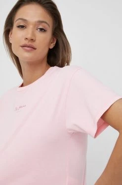 Κοντομάνικο Βαμβακερό μπλουζάκι Pepe Jeans Nina μοβ -Pepe Jeans Sales Store unnamed file 932