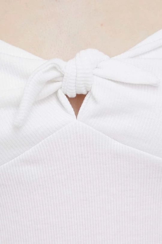 Μπλούζες Μπλουζάκι Pepe Jeans Beth χρώμα: άσπρο 7 Μπλούζες Μπλουζάκι Pepe Jeans Beth χρώμα: άσπρο - Image 5