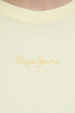 Κοντομάνικο Βαμβακερό μπλουζάκι Pepe Jeans Nina κίτρινο 11 Κοντομάνικο Βαμβακερό μπλουζάκι Pepe Jeans Nina κίτρινο -Pepe Jeans Sales Store unnamed file 969
