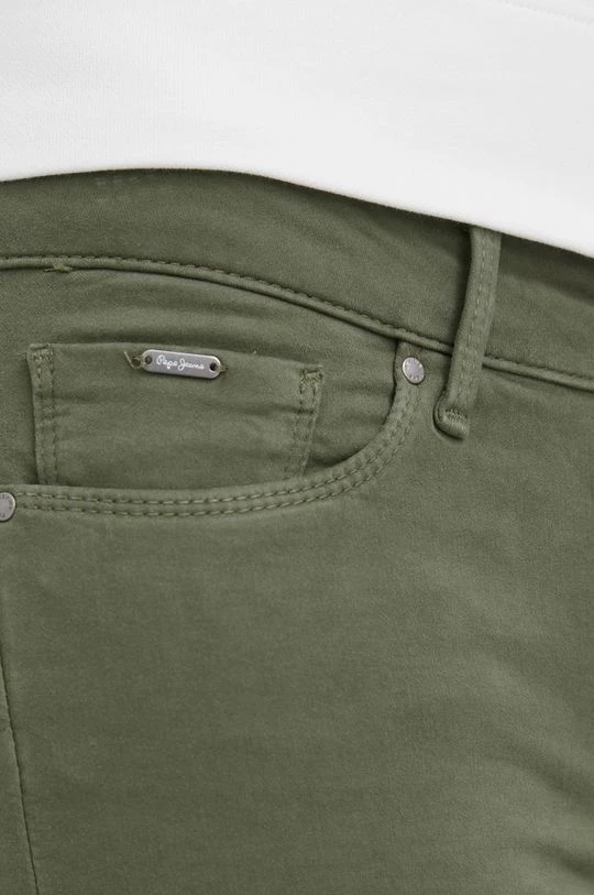 Υφασμάτινα Παντελόνι Pepe Jeans Soho χρώμα: πράσινο 6 Υφασμάτινα Παντελόνι Pepe Jeans Soho χρώμα: πράσινο - Image 4